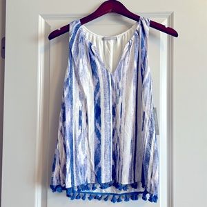 NWT! Tart Collections Pop Pom Hem Top - S